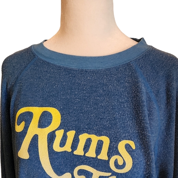 Wildfox Rums Soft Worn The Word Graphic Print Crewneck - Picture 4 of 12